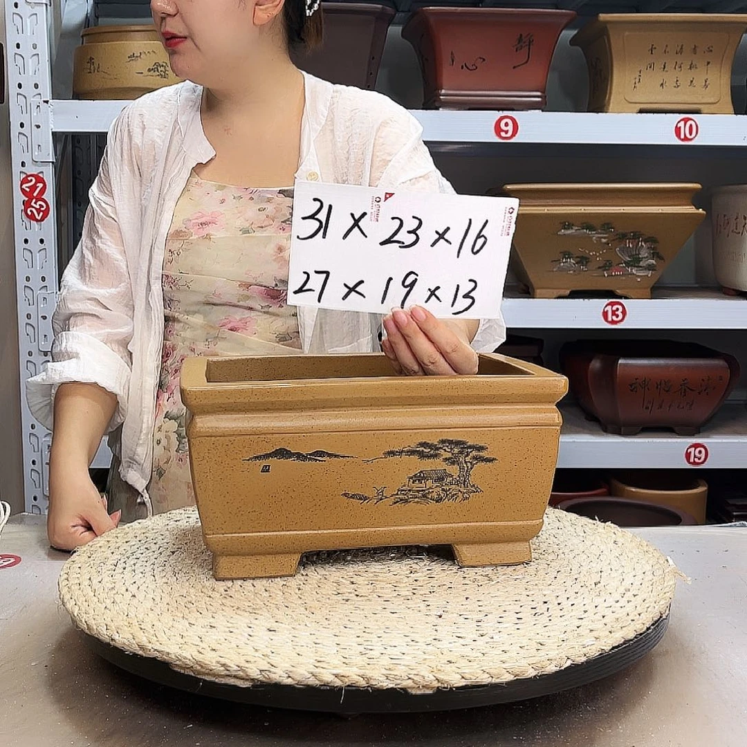紫砂花盆紫砂花盆