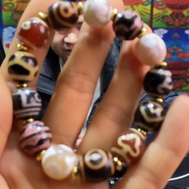 玛瑙/玉髓手链未镶嵌168