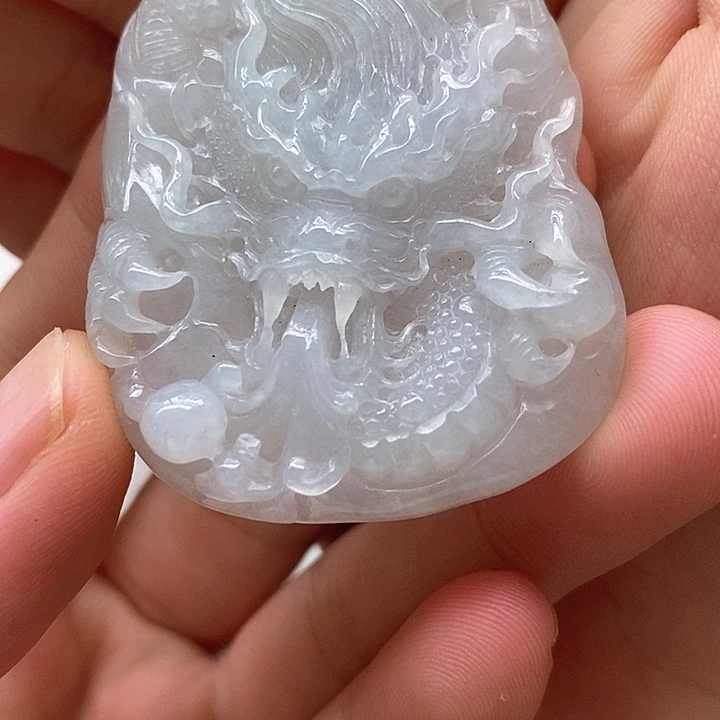 未镶嵌手串翡翠龙牌