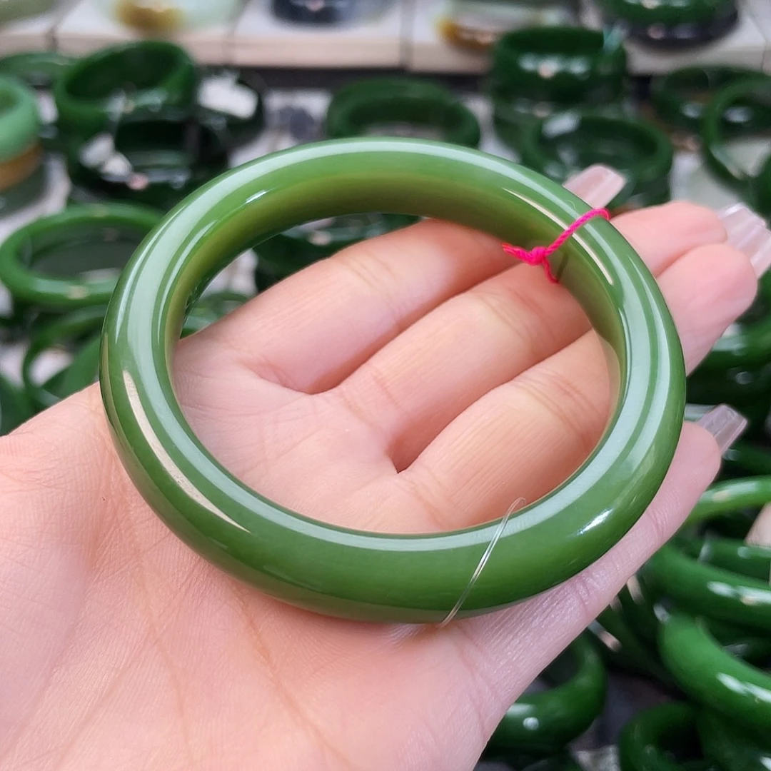 和田玉（碧玉）手镯未镶嵌