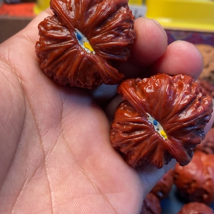 把件文玩核桃白师子1