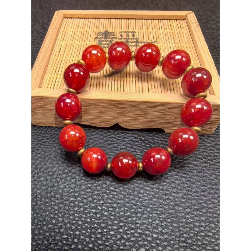 【与妮有缘】血离子高端文玩文创创意手环803