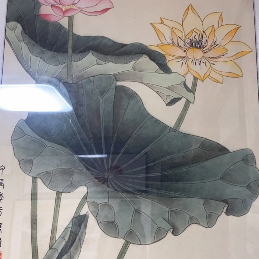 【闪购商品】国画手绘国画工笔带框