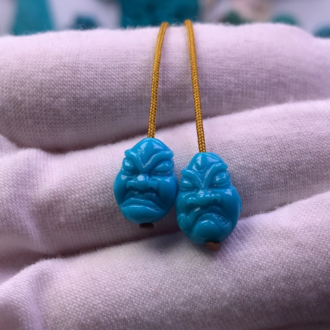 绿松石未镶嵌罗汉