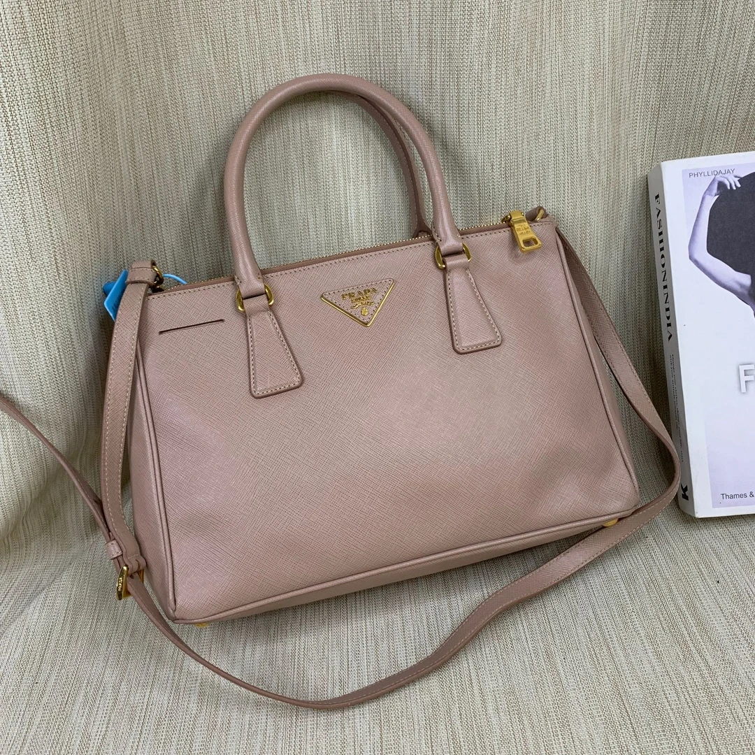 95新 Prada/普拉达 裸粉杀手包/WJ10101044/1044/瑕