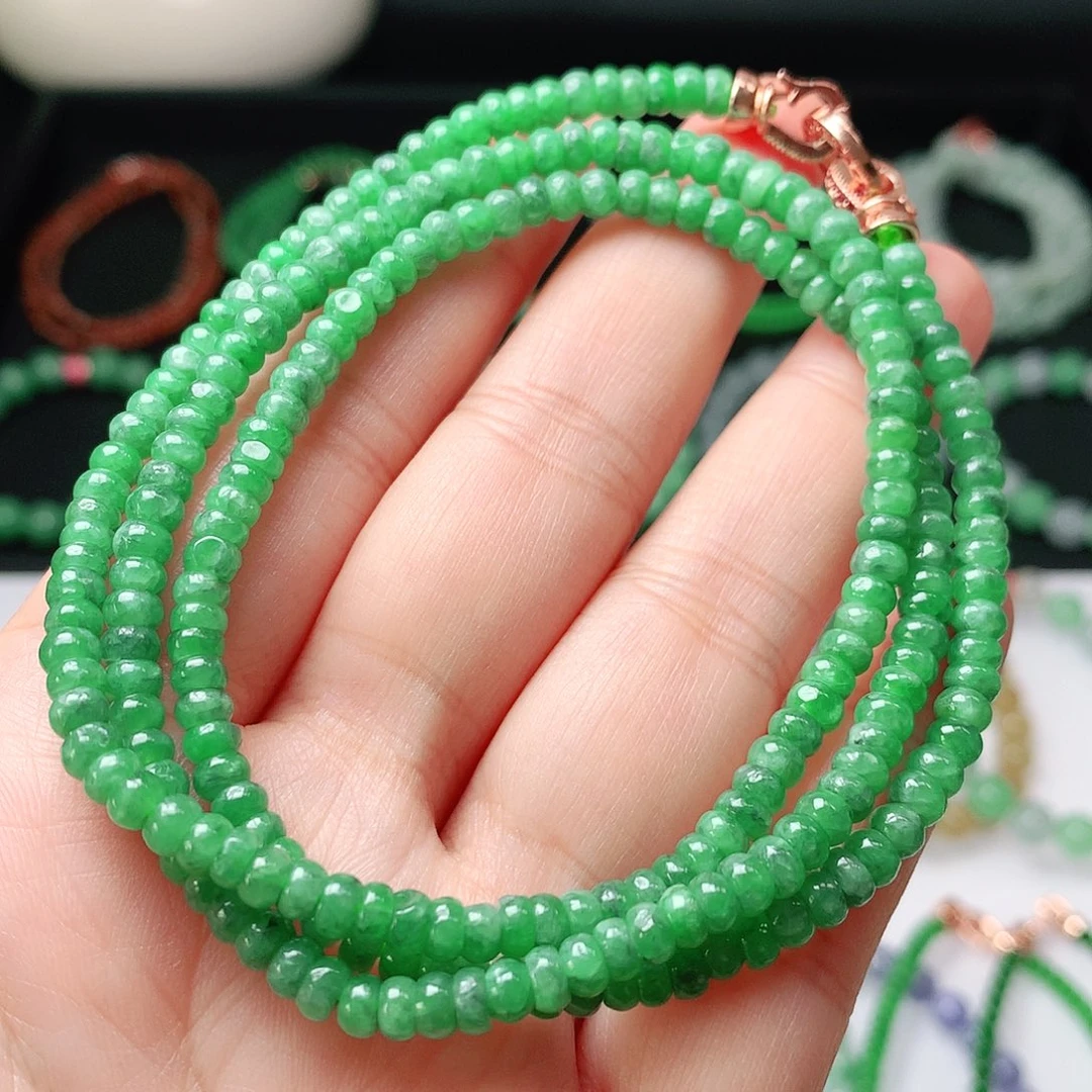 翡翠未镶嵌手链翡翠