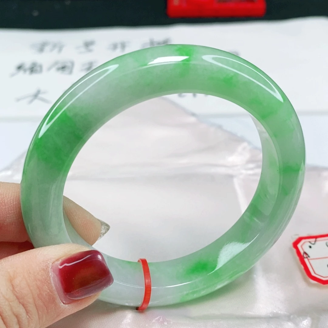 未镶嵌手镯翡翠圈口57