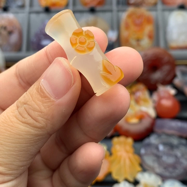 玛瑙/玉髓未镶嵌颈饰