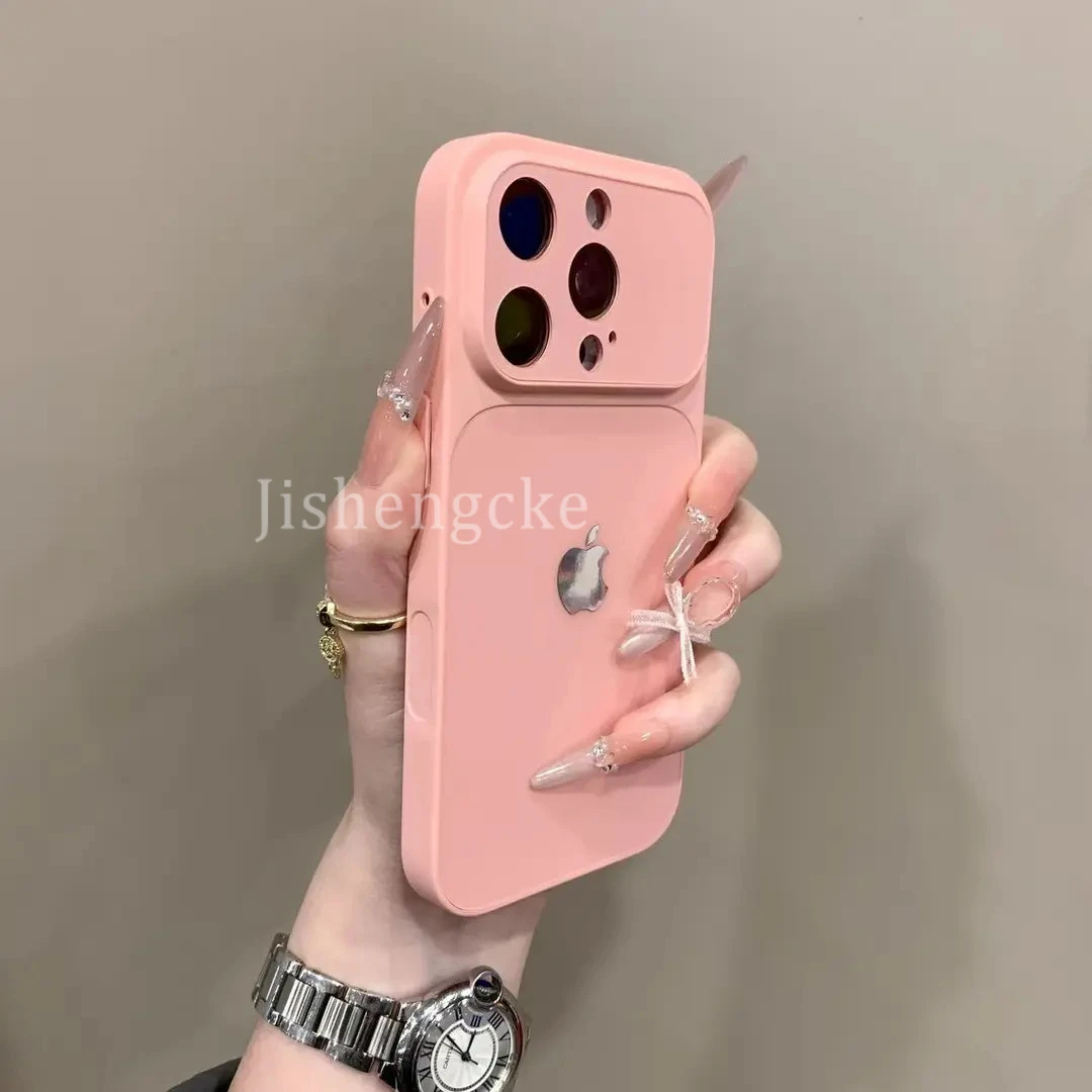 马卡龙纯色秒变17适用iphone16promax手机壳15pro网红14防摔13/12