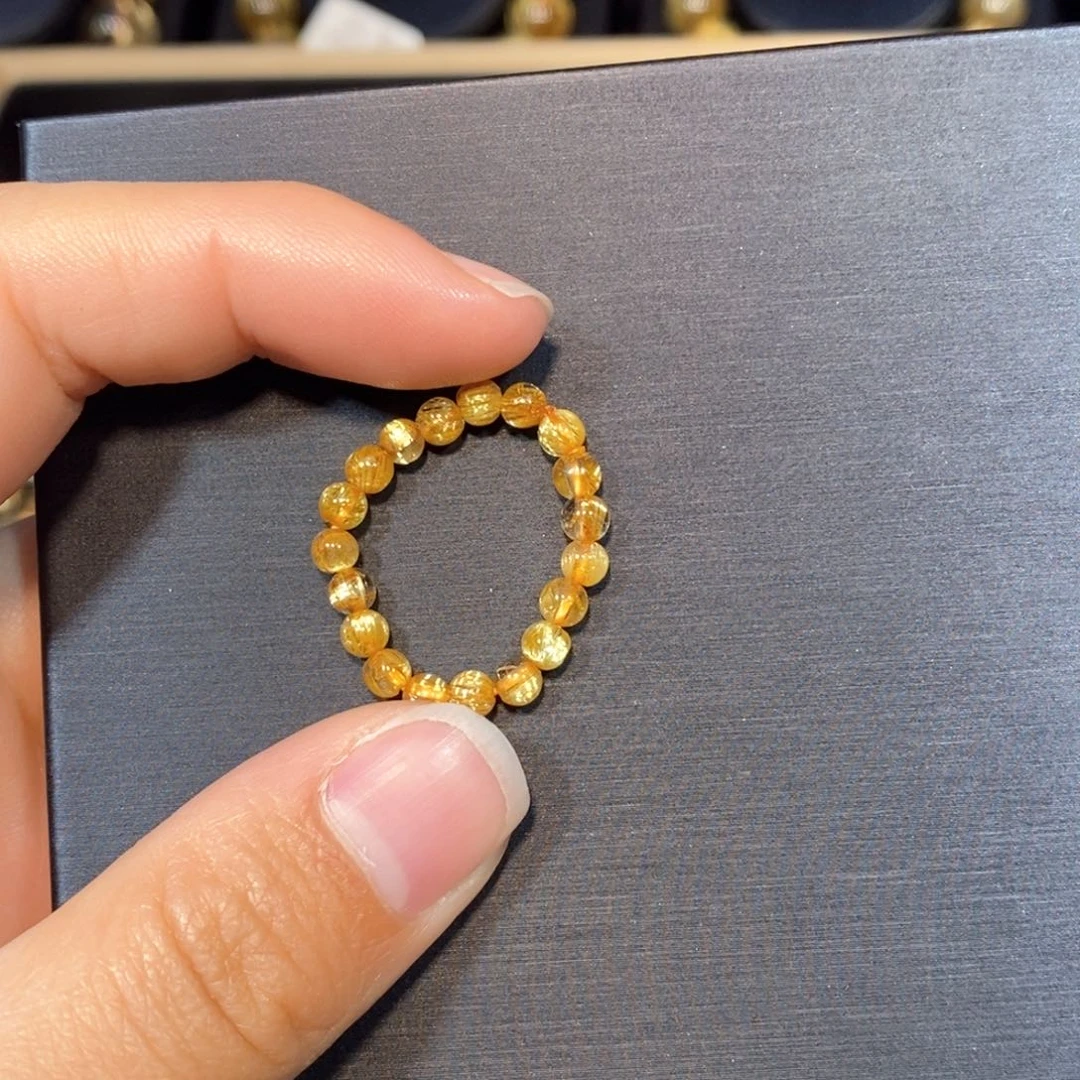 水晶戒指未镶嵌戒指