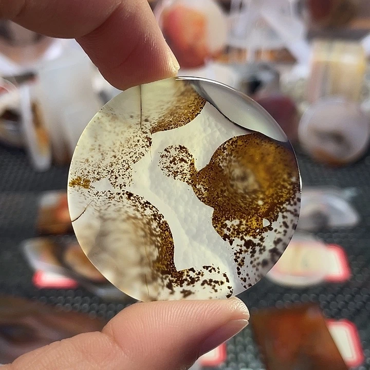 玛瑙/玉髓合金颈饰