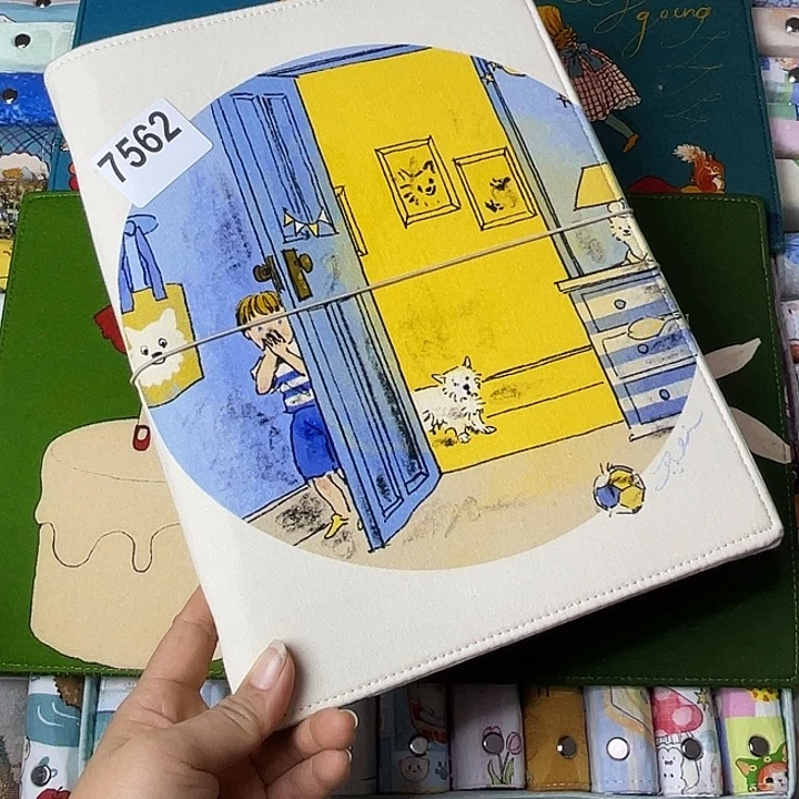 织绣B5 活页不加纸7562