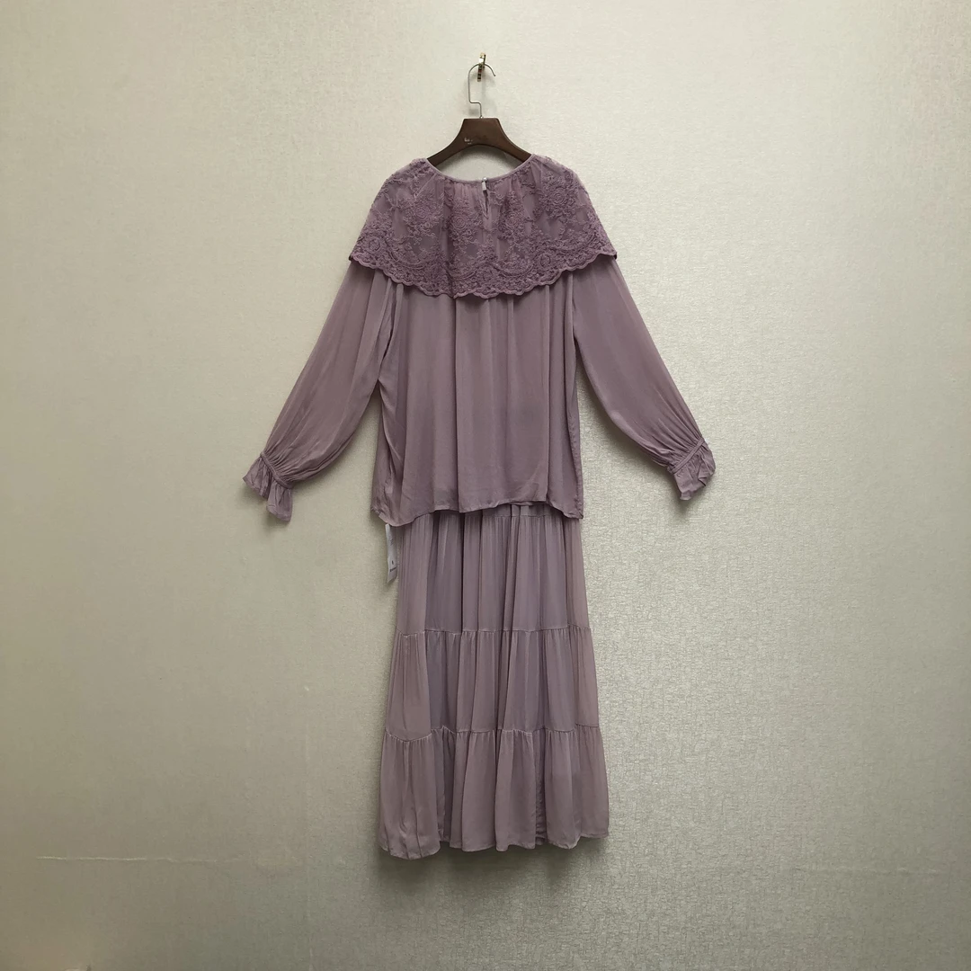 【A365】时尚新款民族风迪拜土耳其重工服饰纯色套装裙气质