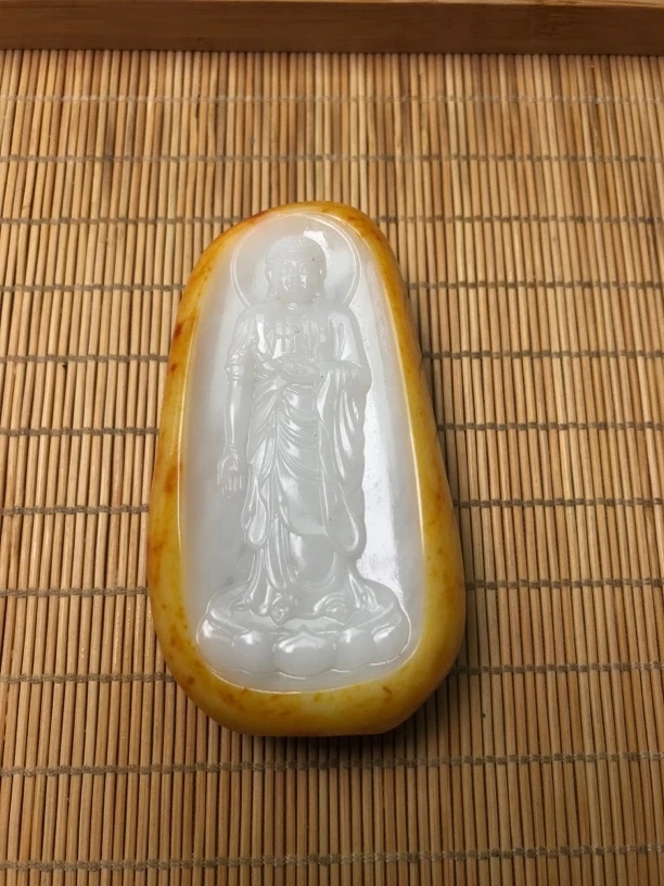 新疆和田玉阿弥陀佛229克