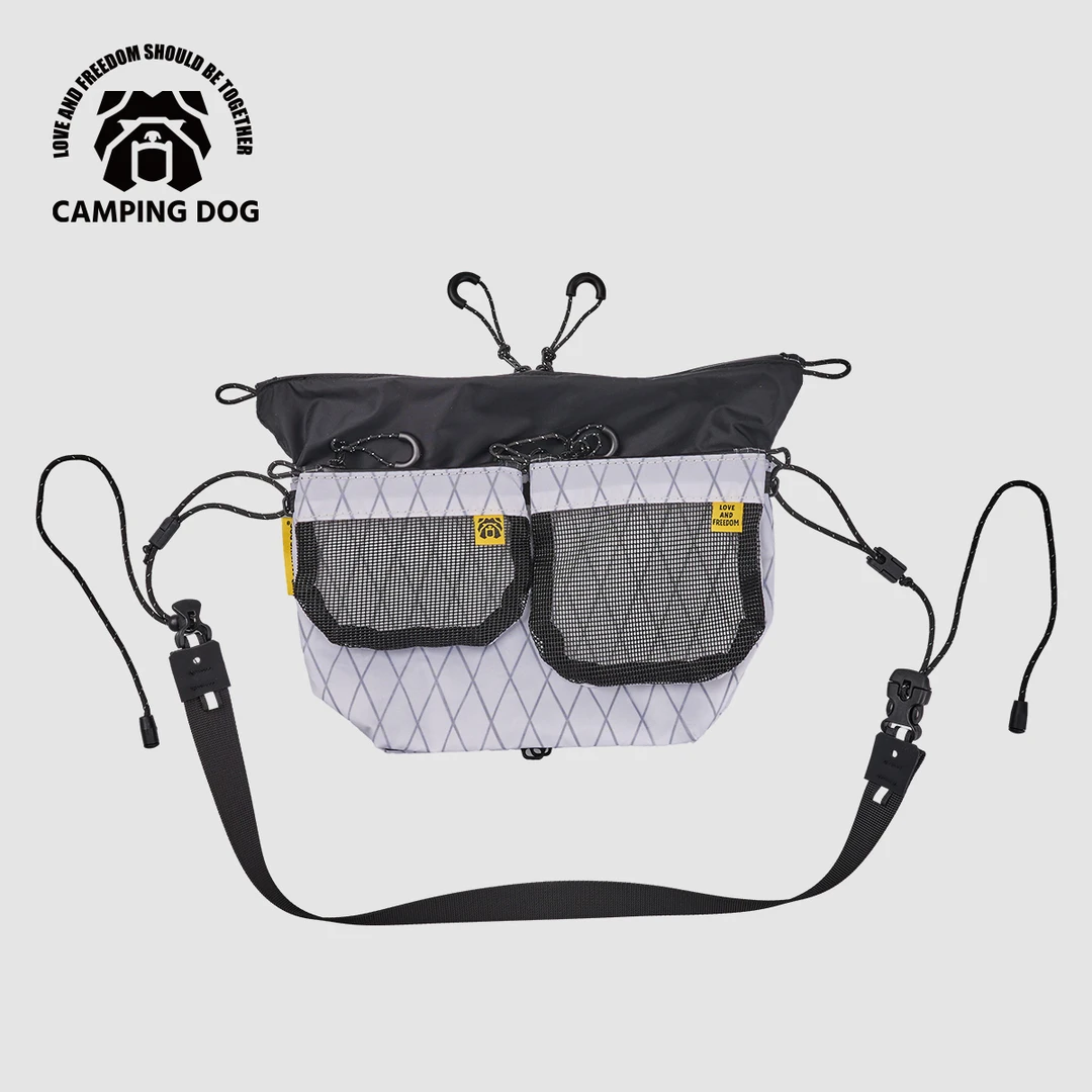 CAMPING DOG露营狗户外小斜跨包轻量化露营徒步骑行腰包钥匙包