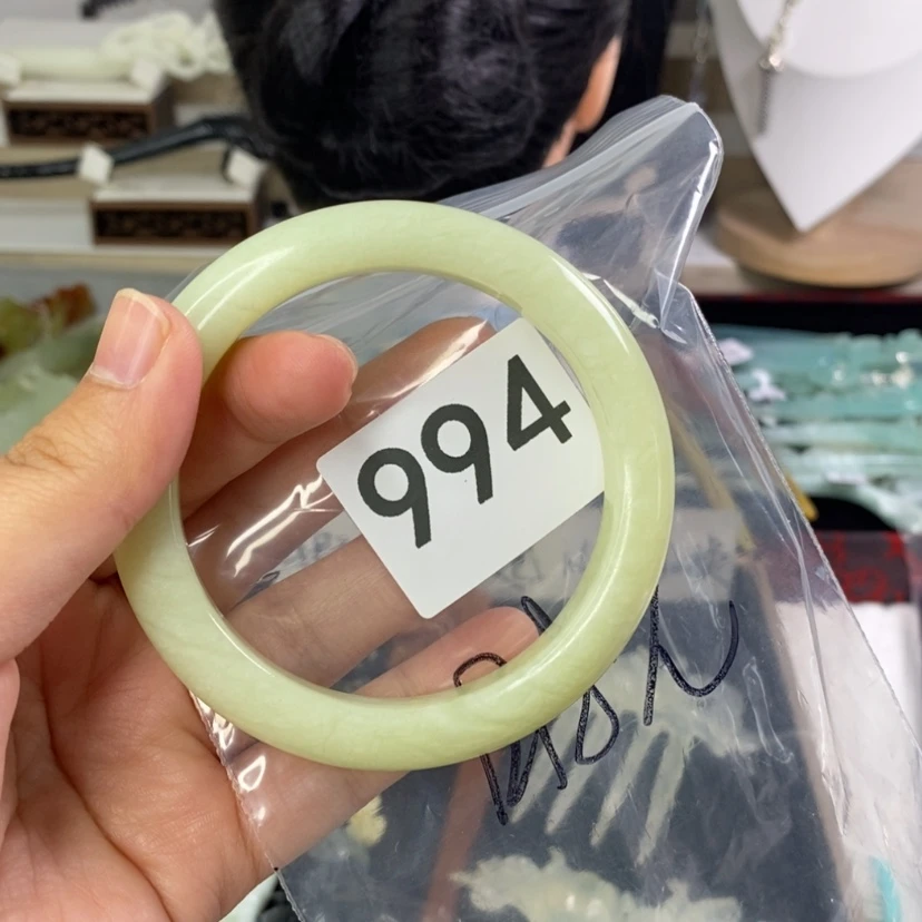 【闪购商品】岫玉发饰未镶嵌时****梭