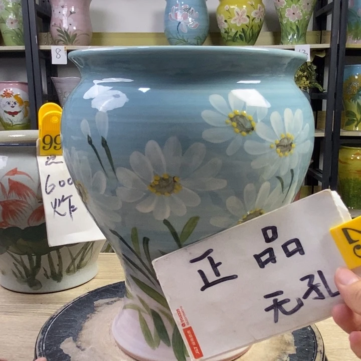 景德镇高温陶瓷花盆
