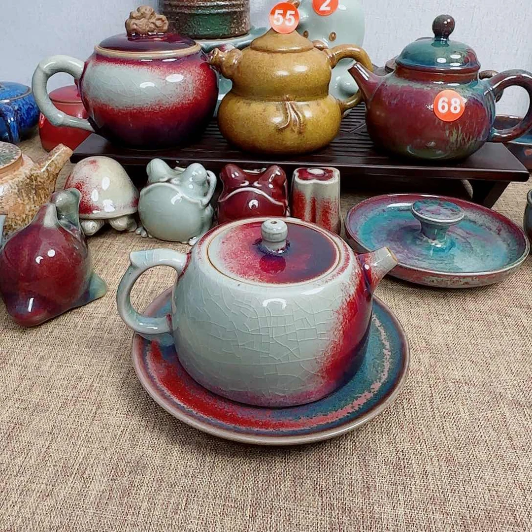 垕瓷甄选两把壶手工