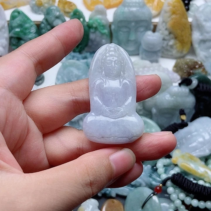 吊坠(不含链)未镶嵌翡翠1