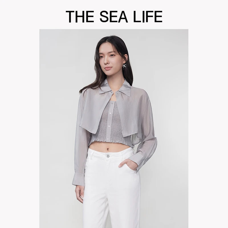 THESEALIFE欧海一生 针织套装夏季长袖新款时尚YD16305-1