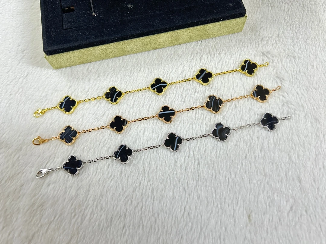 合金贝壳手链 合金手链五花全贝手链（YR高定）柜柜包装一套