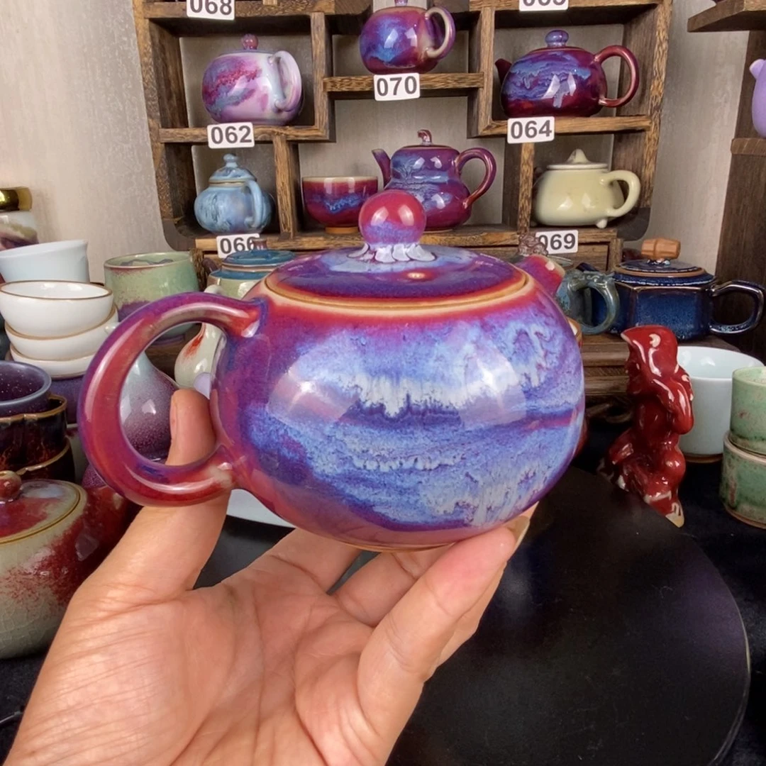 中国神后钧瓷茶具