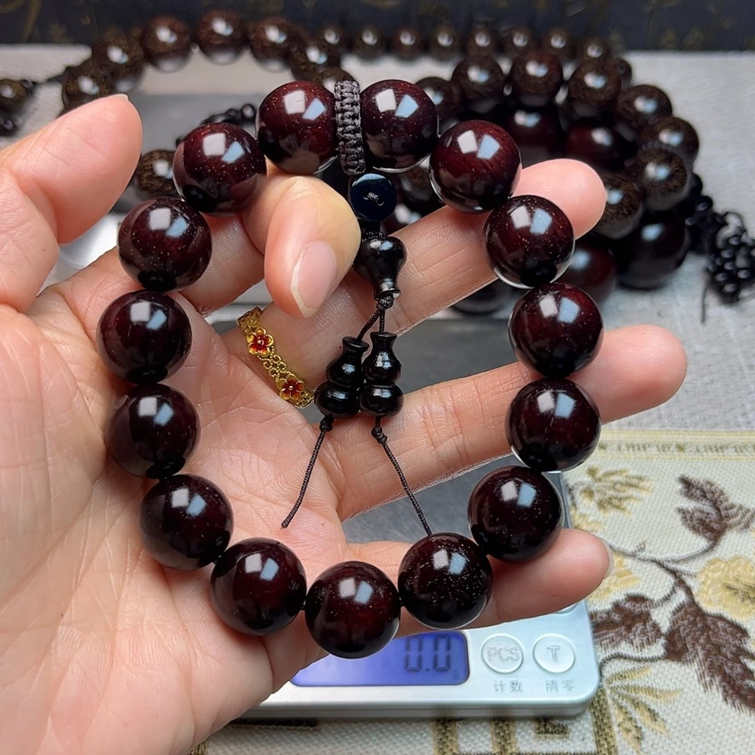 檀香紫檀（小叶紫檀）1.5 15颗