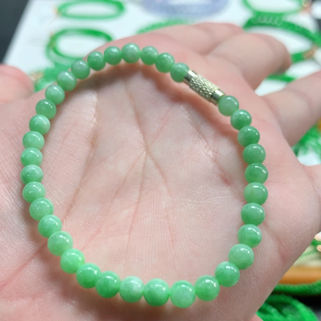翡翠未镶嵌手链翡翠
