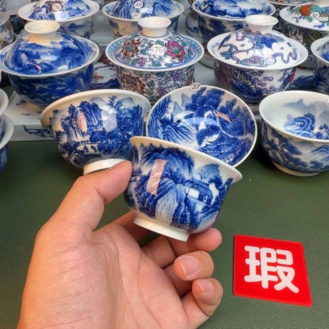 纯手工纯手绘茶具45