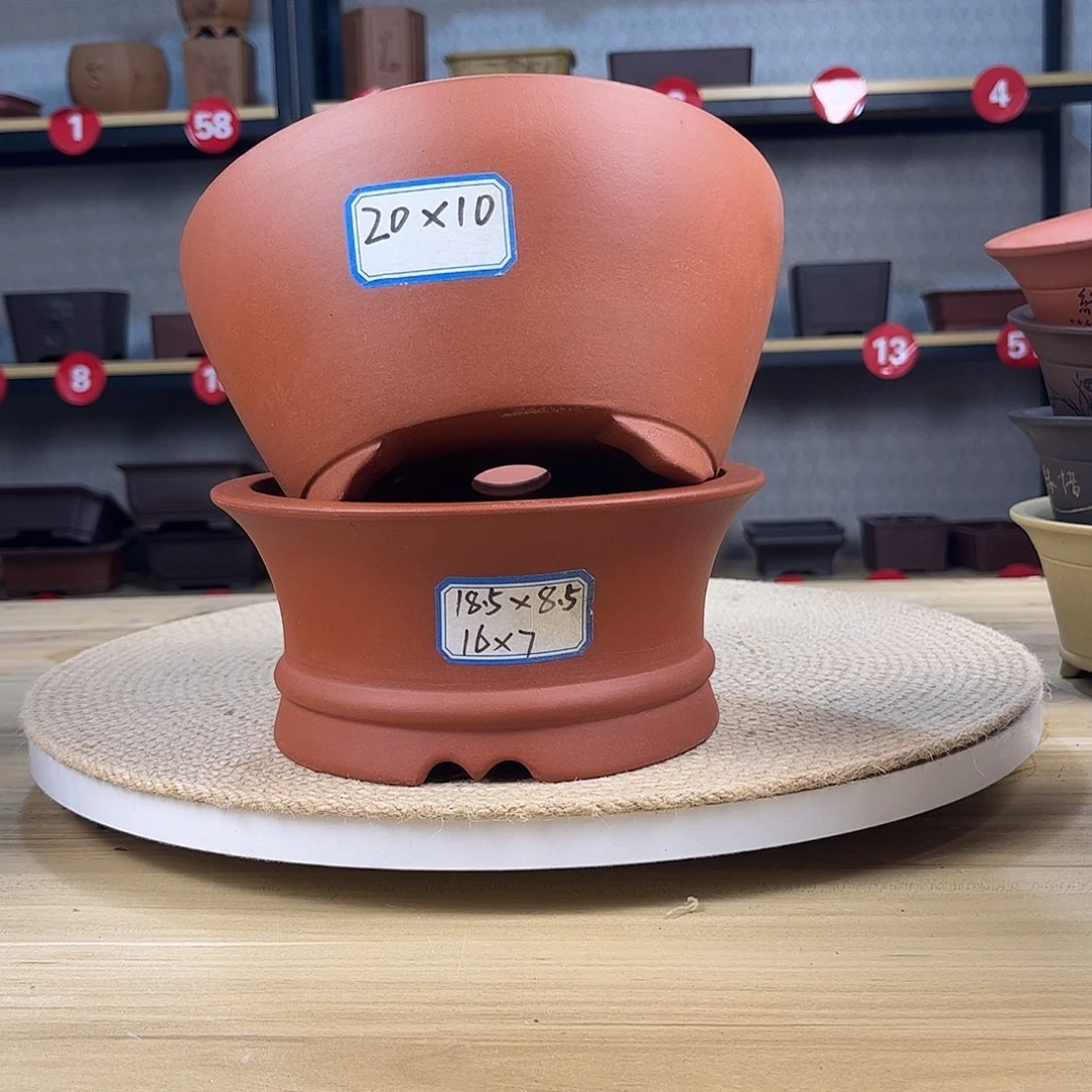 紫砂花盆紫砂花盆