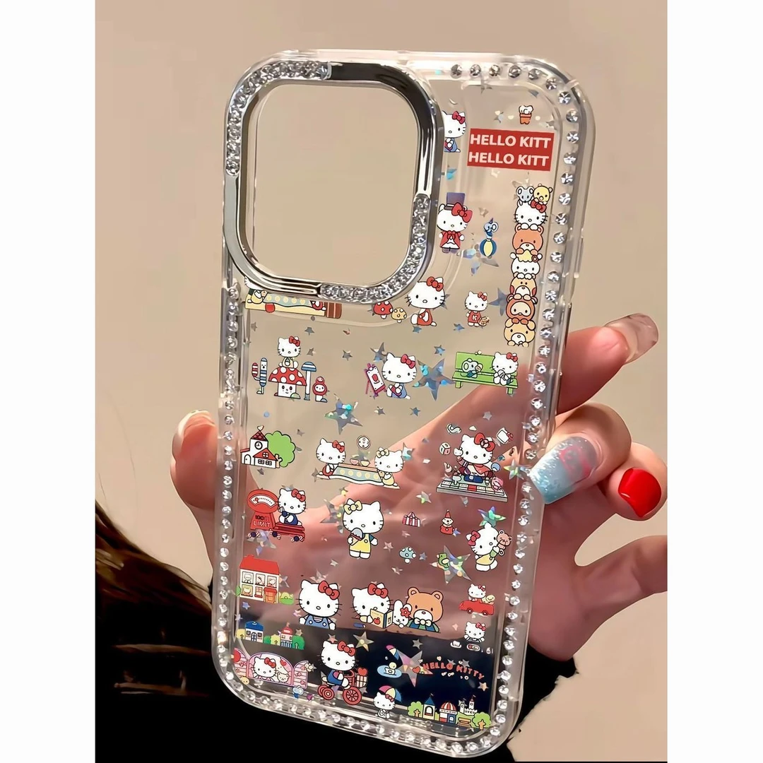 诚星泽kt猫日常插画适用iPhone16promax手机壳苹果15新款14131211