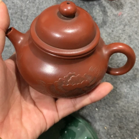 侯***哥茶壶紫砂陶瓷摆件爱好者摆件