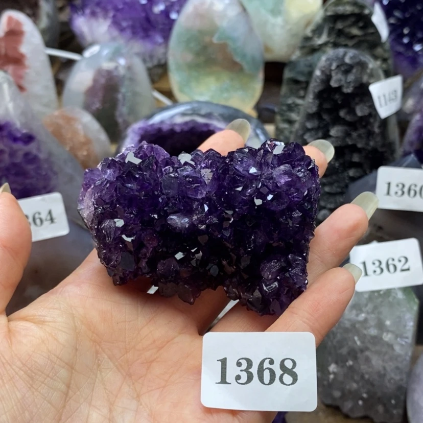 【闪购商品】未镶嵌大型摆件（非配饰）紫晶