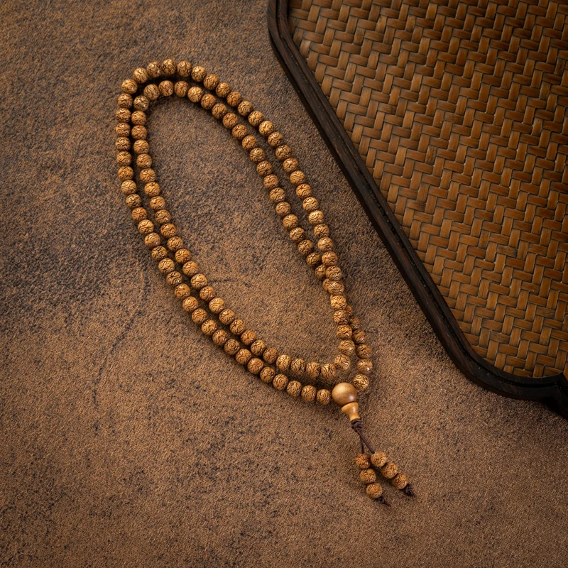 雅饰｜【卿云】0.5老山檀108颗云纹雕刻珠念珠手串（多样性发其一）