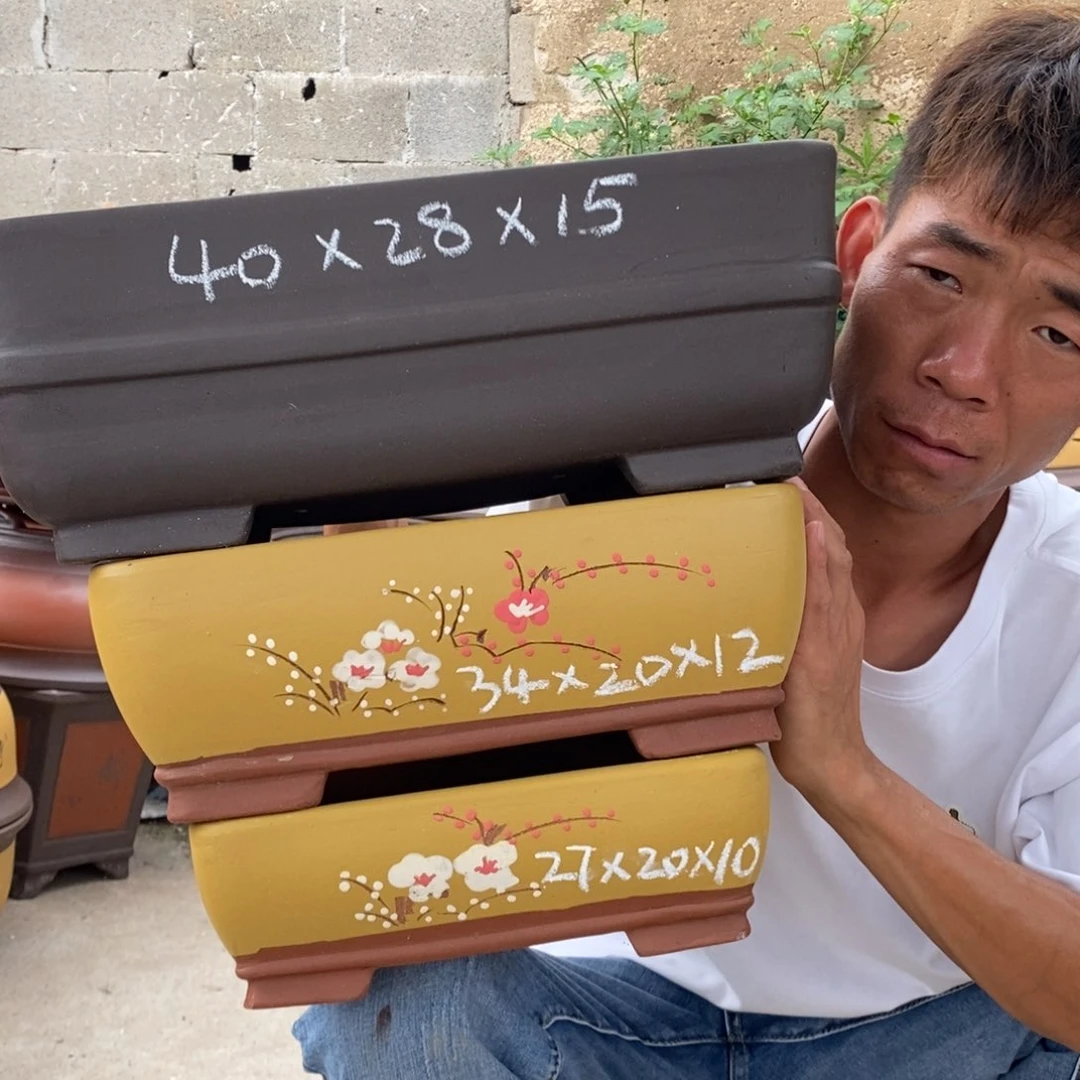 紫砂花盆紫砂壶的时候我就