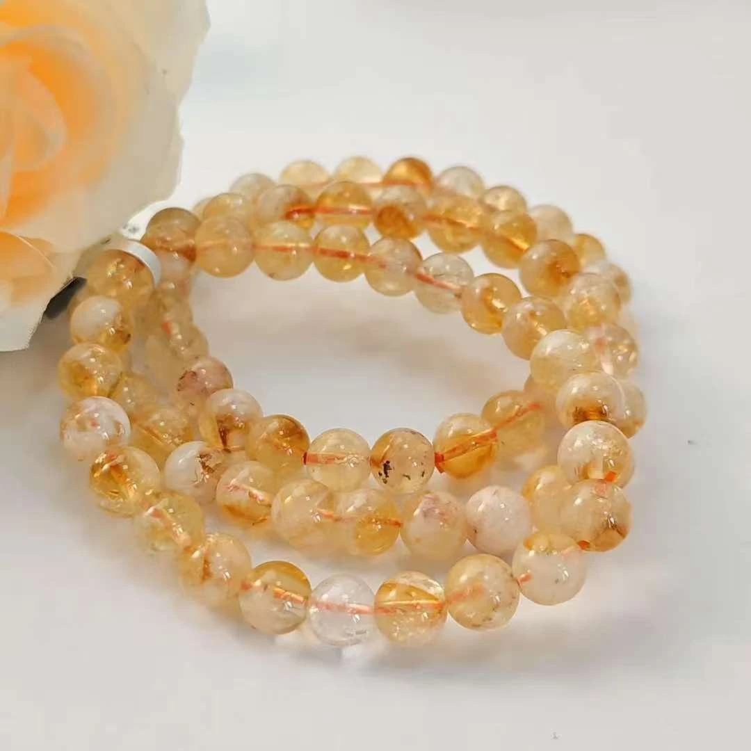 【专专属】蜂蜜奶盖水晶单圈手链 多样性发一件 约8mm 021DCK