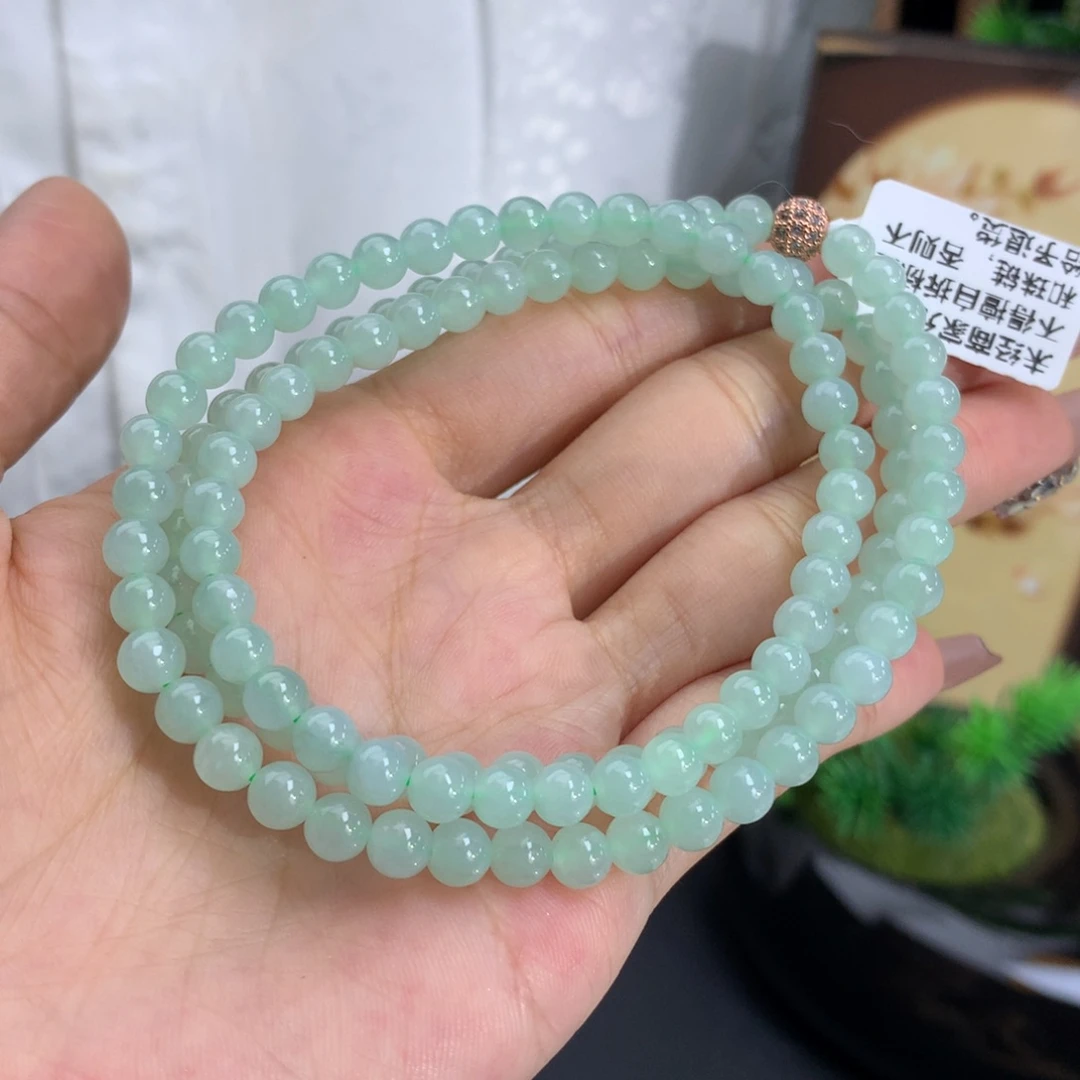 未镶嵌手串翡翠卡5.2胶润晴项链