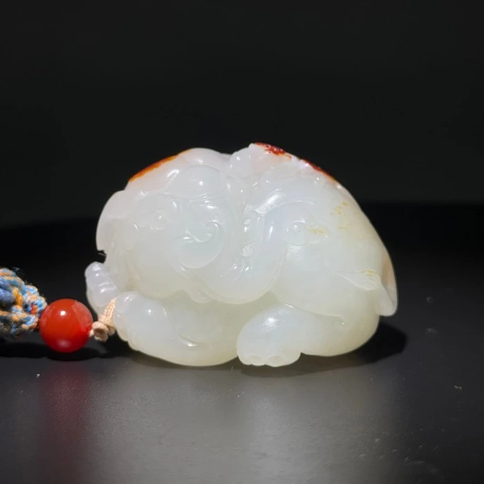 《创汇时期》和田玉太平有象 山东国营文物商店 25081400615-10533