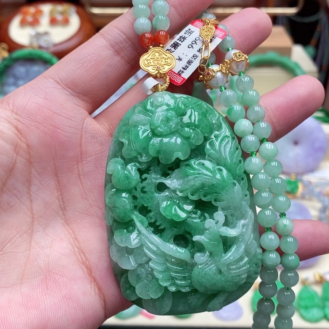 颈饰未镶嵌翡翠翡翠吊坠