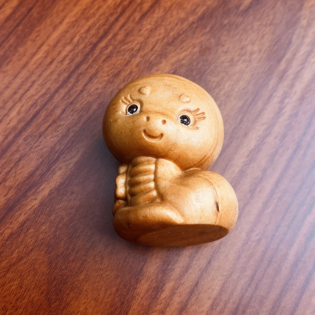 如意蛇崖柏雕刻件-91327