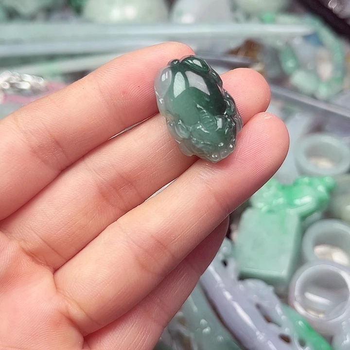 未镶嵌挂件翡翠翡翠