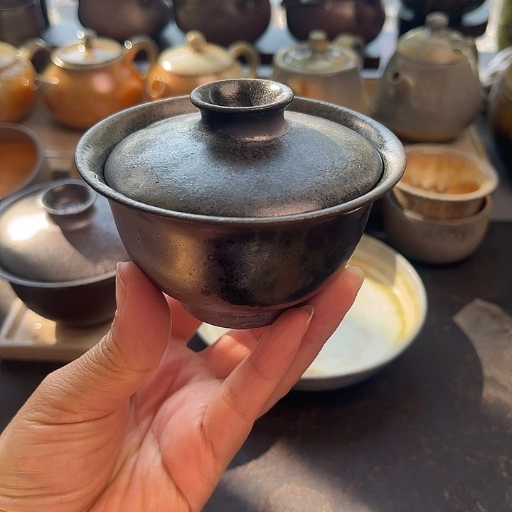 李***萬茶盏柴烧茶具柴烧茶具