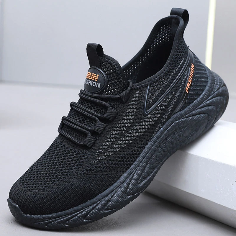 夏季老北京布鞋男网鞋透气舒适网面鞋软底轻便中老年人运动爸爸鞋