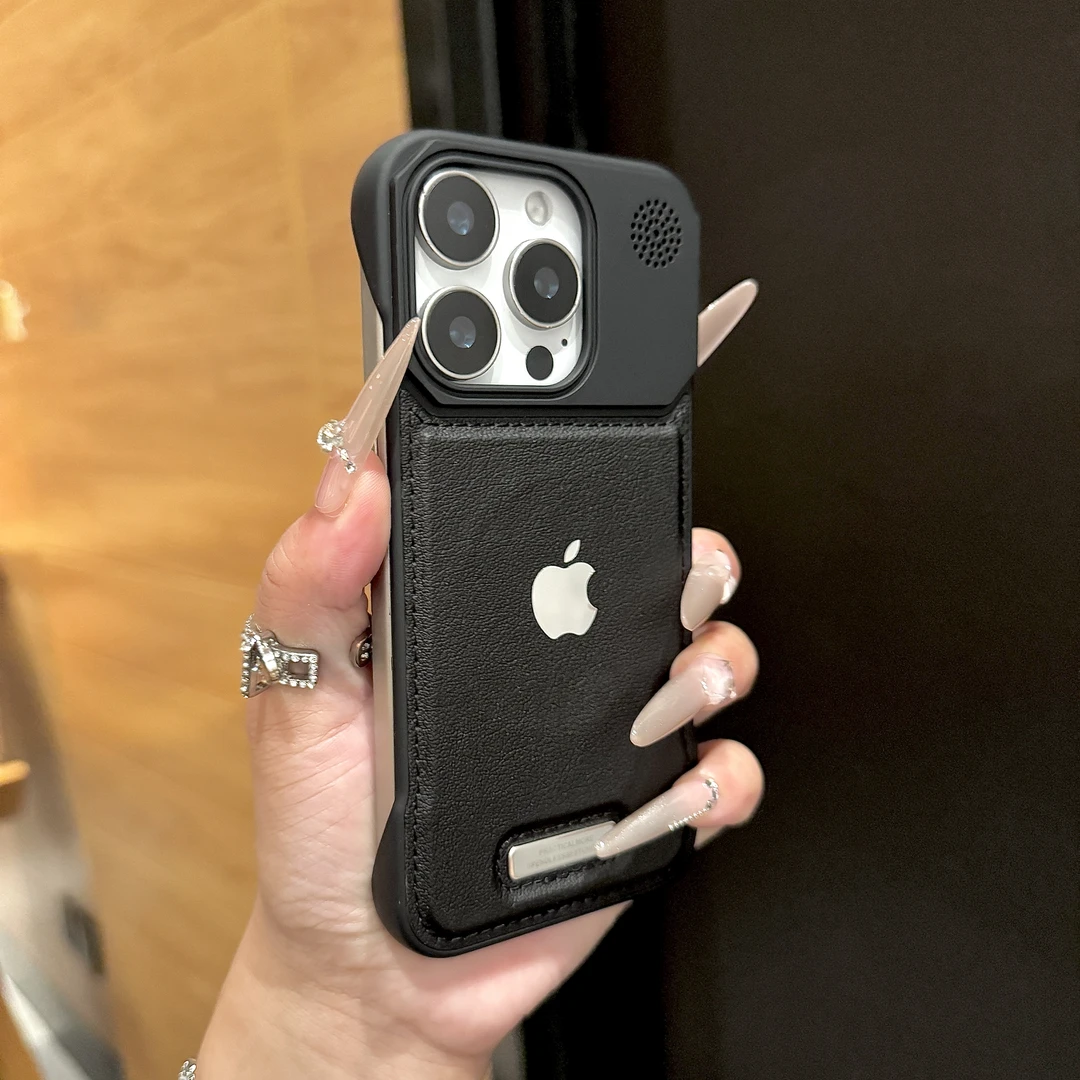 香薰无边框适用苹果手机壳16promax半包式iphone17磁吸14/13/15