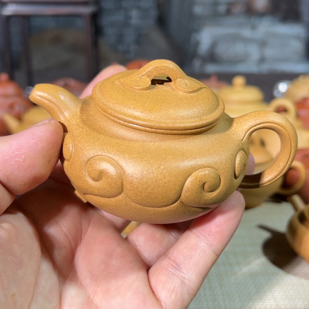 ****肉紫砂茶壶全手制作