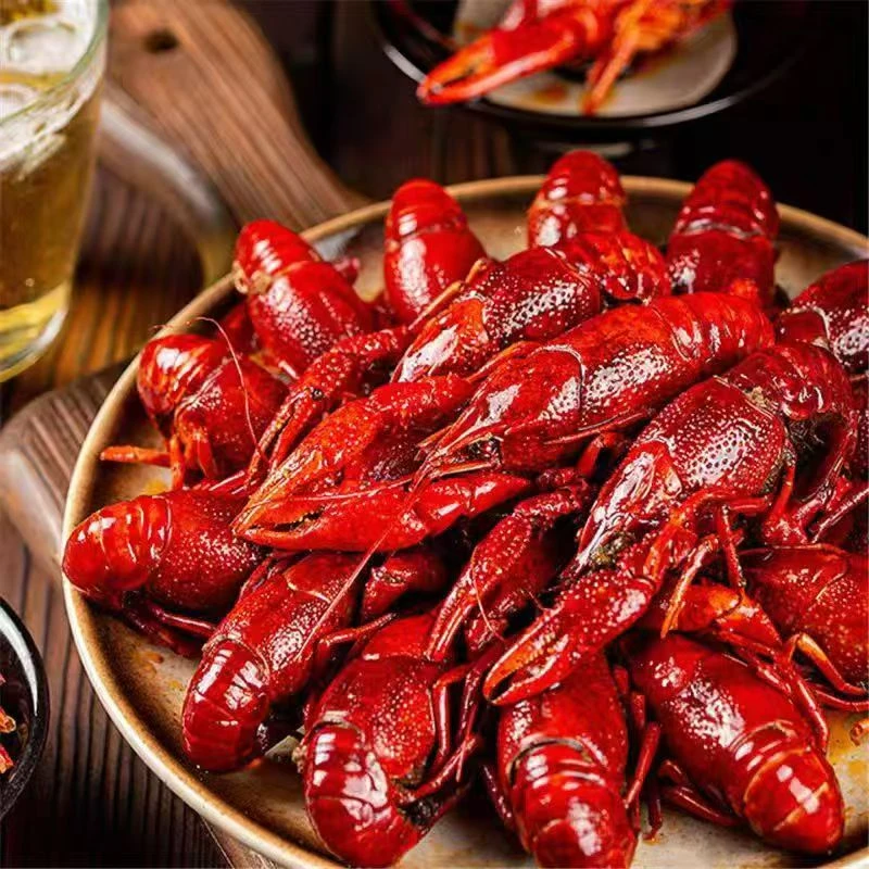 顺丰次日达，钱麻辣小龙虾整只虾，厂家直销，加热即食带汤四斤多/净重3斤虾