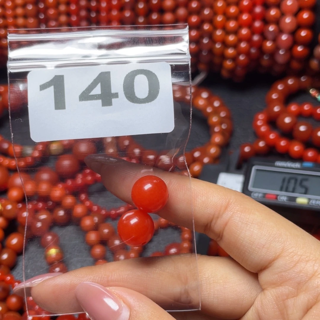 南红玛瑙手链未镶嵌溜**圈