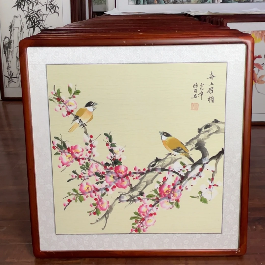 国画带框尺寸63*63厘米