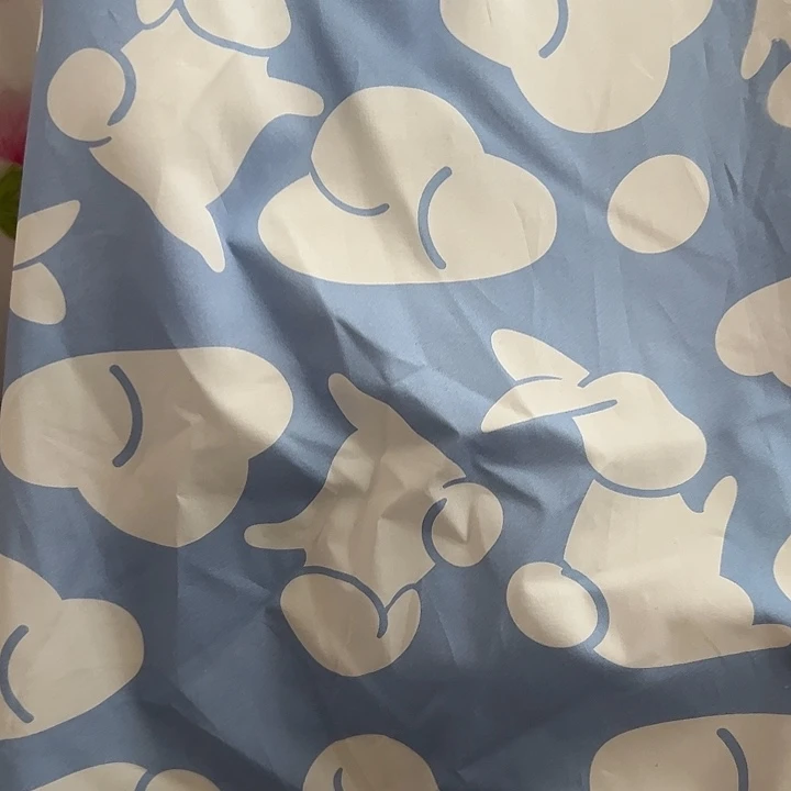 郑***珍无纺布全棉府绸小兔巴拉2m