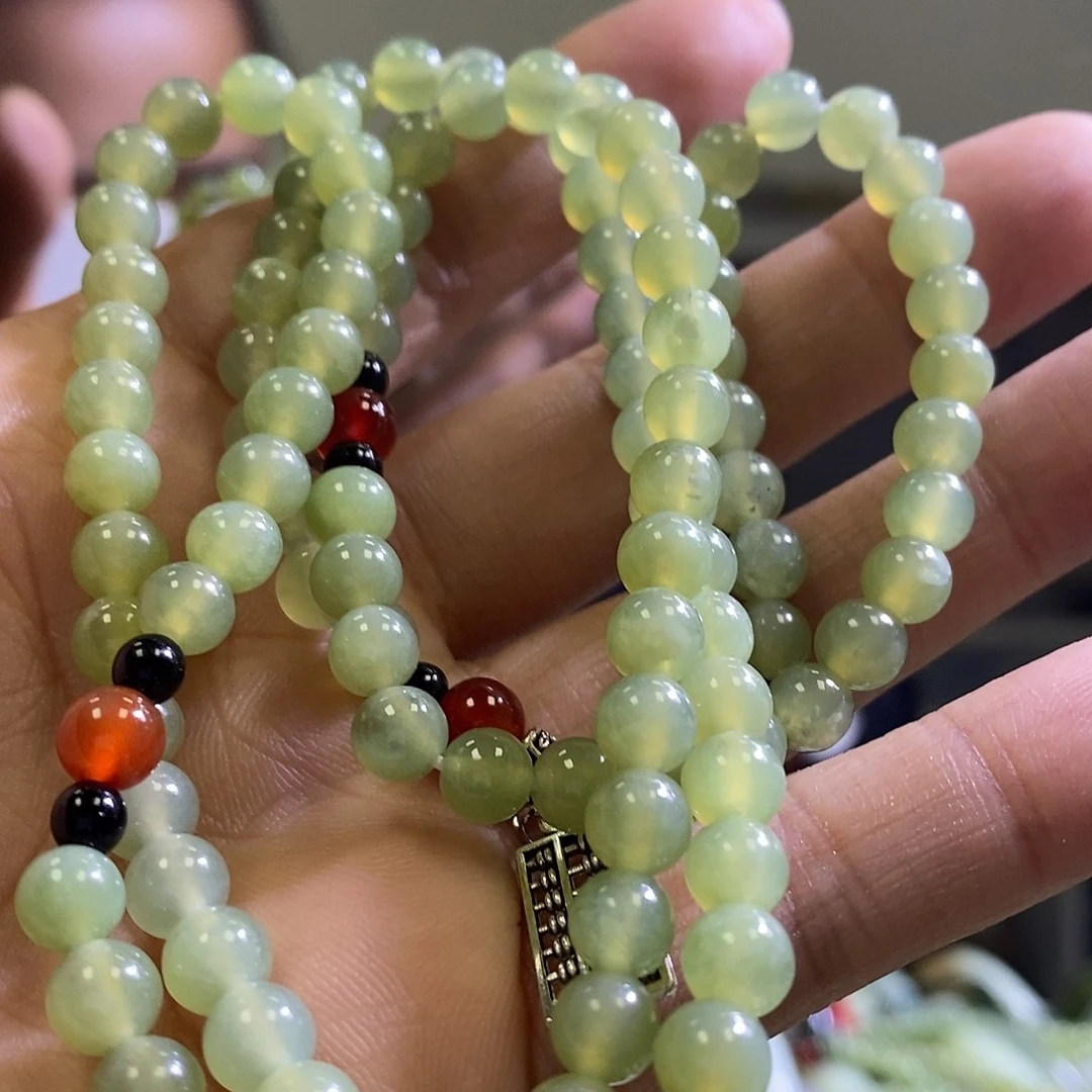 岫玉未镶嵌颈饰多样性发货